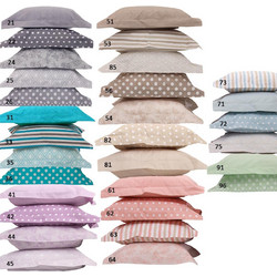 Anna Riska Mix & Match 33 Βρεφικό Σεντόνι Λίκνου Βαμβακερό 80x100 Light Blue