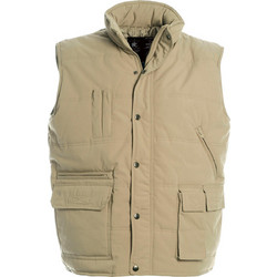 Explorer Αμάνικο Ανδρικό Μπουφάν Puffer Αδιάβροχο Αντιανεμικό Μπεζ JU880-125