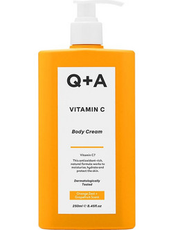 Q+A Vitamin C Ενυδατική Κρέμα Σώματος 250ml