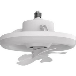 Eurolamp 300-20514 Ανεμιστήρας Οροφής 260mm 40W με Φως & Τηλεχειριστήριο Λευκός
