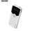 Wekome WP-43 Power Bank 10000mAh 22.5W με Θύρα USB-A & Θύρα USB-C White