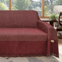 Lino Home Ριχτάρι Τριθέσιου Καναπέ 180x300 Tapis Bordeaux
