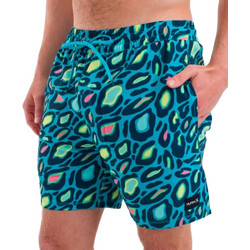 Hurley Volley Ανδρικό Μαγιό Σορτς με Σχέδιο Τιρκουάζ MBS0011890-360