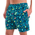 Hurley Volley Ανδρικό Μαγιό Σορτς με Σχέδιο Τιρκουάζ MBS0011890-360