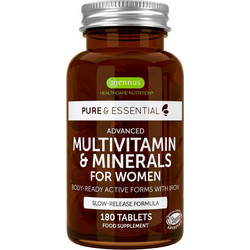 Igennus Pure Essentials Advanced Multivitamin & Minerals For Women 180 Ταμπλέτες