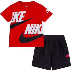 Nike Παιδικό Σετ για Αγόρι Καλοκαιρινό Κόκκινο Μαύρο 86J213-023