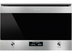 Smeg MP322X1 Εντοιχιζόμενος Φούρνος Μικροκυμάτων με Grill 23lt Inox