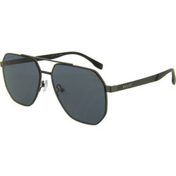 Bolon BL7199 C10 Ανδρικά Γυαλιά Ηλίου Aviator Μεταλλικά Μαύρα με Μαύρο Polarized Φακό