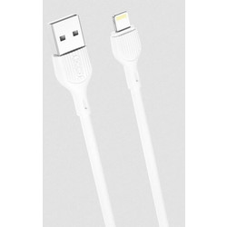 XO NB200 USB-A to Lightning Cable 2m White