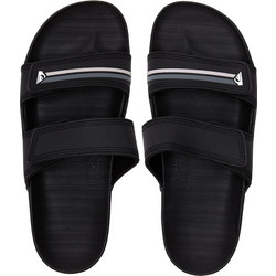Quiksilver Ανδρικές Παντόφλες Καλοκαιρινές Αντιολισθητικές Μαύρες AQYL101252-XKSK