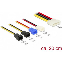 DeLOCK Power Cable Molex Male to Fan
