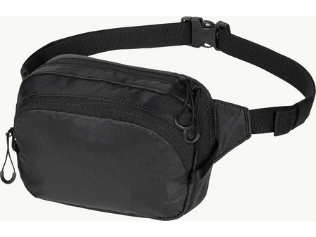 Jack Wolfskin Wander Mood Τσαντάκι Μέσης Μαύρο 8007891-6502