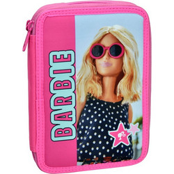 Gim Barbie Holographic Κασετίνα Γεμάτη με 2 Θήκες Ροζ 349-86100
