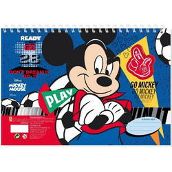 Disney Mickey Διάφορα Σχέδια Μπλοκ Ζωγραφικής A4 30 Φύλλων 653161