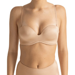 Dorina Sublime Sculpt Σουτιέν Strapless Push Up χωρίς Μπανέλα Μπεζ FXBA00004MI104-BE0001