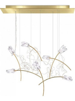 Slamp Tulip Κρεμαστό Φωτιστικό Οροφής Πολύφωτο LED Μπρονζέ TULSM00PRS03CLDLNCEU