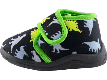 Love4shoes Χειμερινές Παιδικές Παντόφλες Μποτάκια για Αγόρια με Γούνα Πράσινες 511333