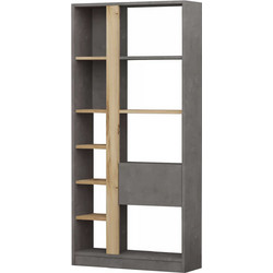 Klikareto Viana Βιβλιοθήκη 76x25x160cm 100-03617