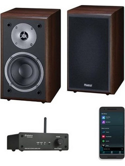 Magnat Monitor Supreme 102 Ζεύγος Ηχείων Hi-Fi Κεντρικά 75W Mocca Brown