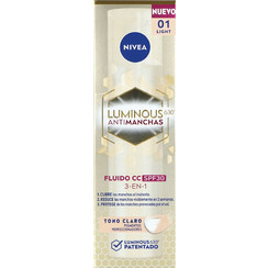 Nivea Luminous 630o 01 Light CC Cream SPF30 40ml