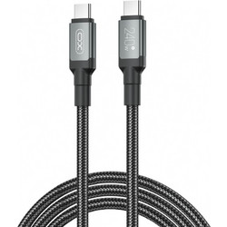 XO NB-Q264B Braided USB-C to USB-C 240W 2m Black 6920680856008