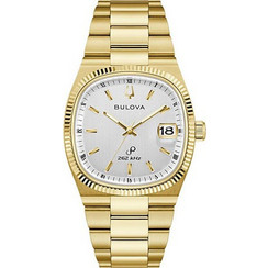 Bulova Super Seville Precisionist Ανδρικό Ρολόι με Χρυσό Μεταλλικό Μπρασελέ 97B223