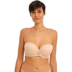 Freya Σουτιέν Strapless με Ελαφριά Ενίσχυση με Μπανέλα Μπεζ AA401109
