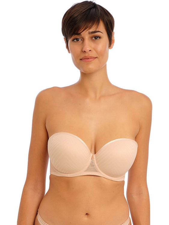 Freya Σουτιέν Strapless με Ελαφριά Ενίσχυση με Μπανέλα Μπεζ AA401109