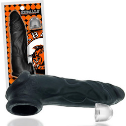 Oxballs Dicker Ultra-Slim Κάλυμμα Επιμήκυνσης Πέους Μαύρο