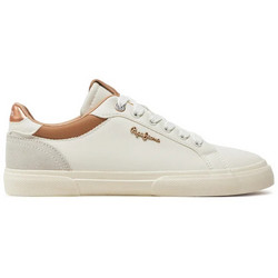 Pepe Jeans Kenton Court Γυναικεία Sneakers Εκρού Ταμπά PLS31588-026