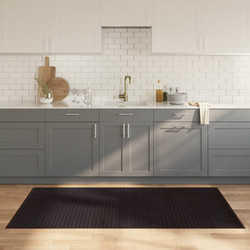 vidaXL Χαλί Ορθογώνιο Καλοκαιρινό Baboo 100x200cm 376947 Σκούρο Καφέ