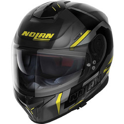 Nolan N80-8 Black Yellow 72 Κράνος Μηχανής Full Face