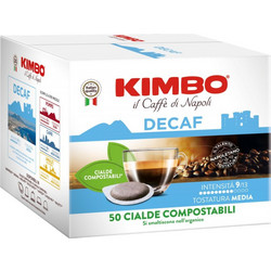 Kimbo Κάψουλες Decafeine Συμβατές με Μηχανή E.S.E Pod 50τμχ