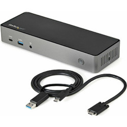 StarTech DK31C3HDPDUE USB-C Docking Station με DisplayPort / HDMI 4K PD Ethernet και Σύνδεση 3 Oθονών
