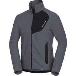 Northfinder Ανδρική Ζακέτα Fleece με Φερμουάρ Ανθρακί MI-3738PRO-SH