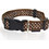 Pet Interest Dots Line Κολάρο Σκύλου Καφέ 2x32-50cm