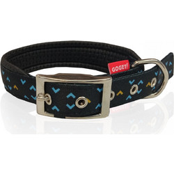Pet Interest Neoprene Motivo Nero Κολάρο Σκύλου Μαύρο 1.6x40cm