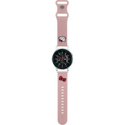 Hello Kitty Head Λουράκι Σιλικόνης Pink (Universal 22mm)