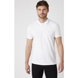 Wrangler Ανδρική Μπλούζα Polo Κοντομάνικη Λευκή W7D5K4989