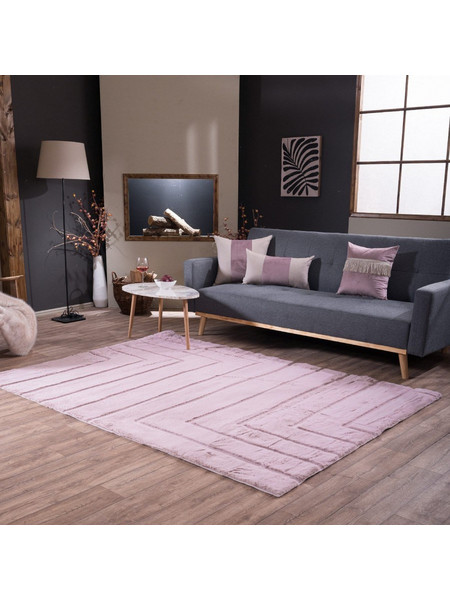 Teoran Floor Χαλί Ορθογώνιο Shaggy 160x230cm 12
