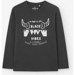 Losan Παιδικό T-Shirt Μακρυμάνικο Ανθρακί LKBAP030324066