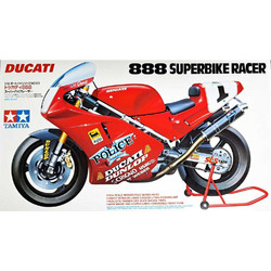 Tamiya Ducati 888 Superbike Racer Συναρμολογούμενο Πλαστικό Μοντέλο Μηχανής 1:12 14063