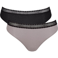 Sloggi Go Βαμβακερά Γυναικεία Slip 2Pack 10213095-M014
