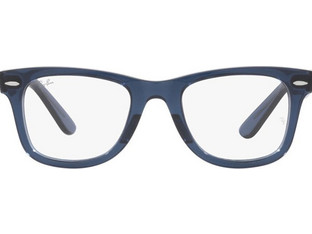 Ray-Ban Wayfarer RB4340V 8223 Γυναικείος Σκελετός Γυαλιών Οράσεως Κοκάλινος Μπλε