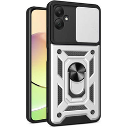 Bodycell Armo Slide Ring Holder Back Cover Silver (Samsung Galaxy A06)
