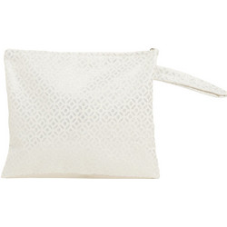 Beauty Home 850967 Γυναικείο Νεσεσέρ Παραλίας 29x25cm Ασημί
