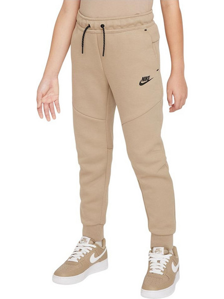 Nike Tech Fleece Παιδικό Παντελόνι Φόρμας Μπεζ HV5869-247