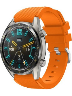 Twill Texture Λουράκι Σιλικόνης Orange (Universal 46mm)