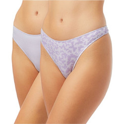 Minerva Γυναικεία String Λιλά 2Pack 90-81324-904