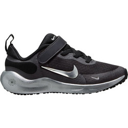 Nike Revolution 7 Παιδικά Αθλητικά Παπούτσια για Τρέξιμο Μαύρα Ασημί FZ4806-001